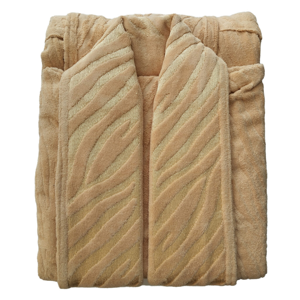 حوله تن پوش حمامی نیولوکس زرد