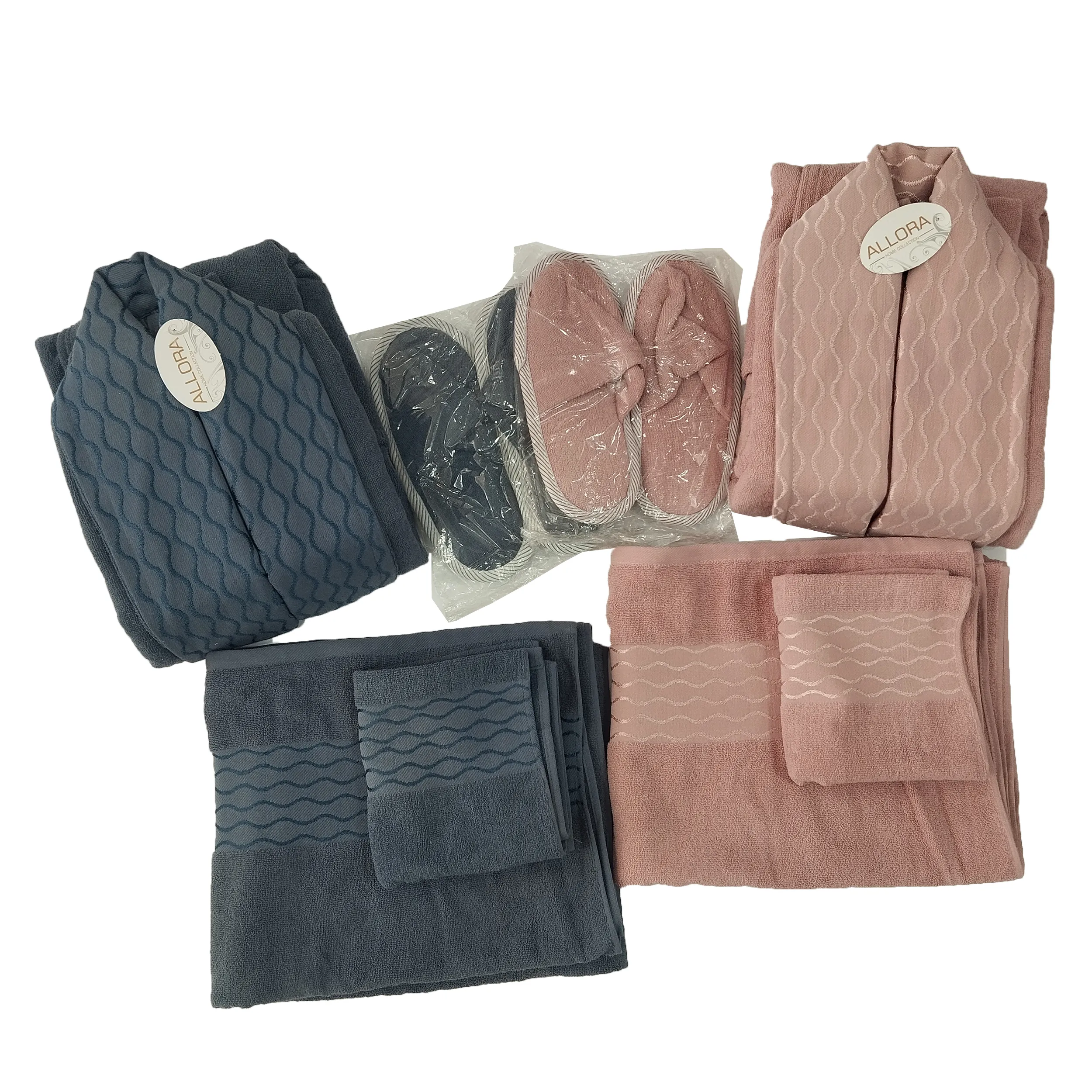 حوله دو قلو 5 حوله دور دوزی شده