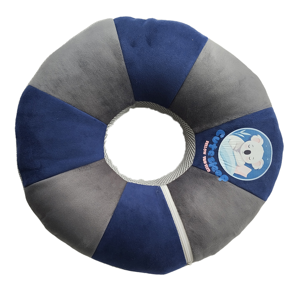 نشیمن گرد Cute Sleep با روکش مخمل مبلی و لایه تنفسی.