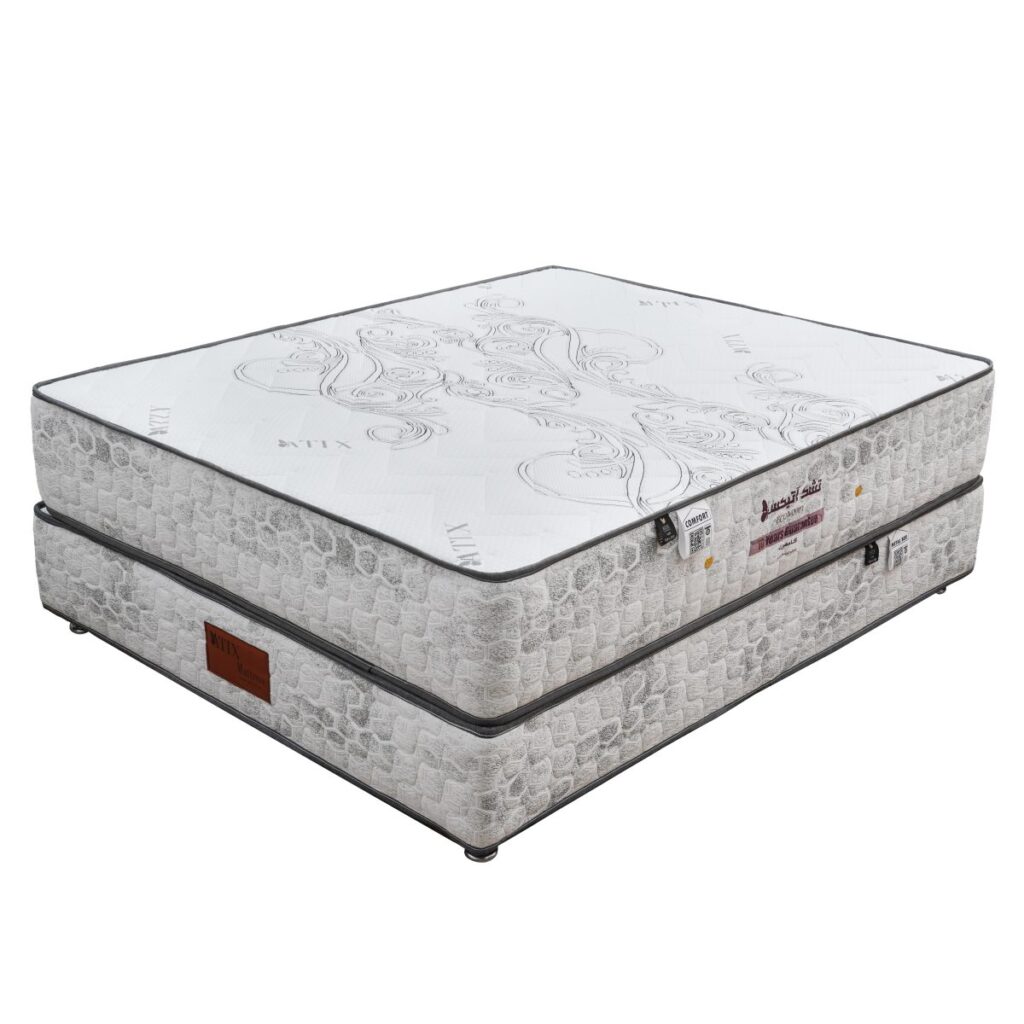 تشک سوپر طبی آتیکس مدل کامفورت با ارتفاع 32 سانتی‌متر و رویه پارچه نخ پنبه