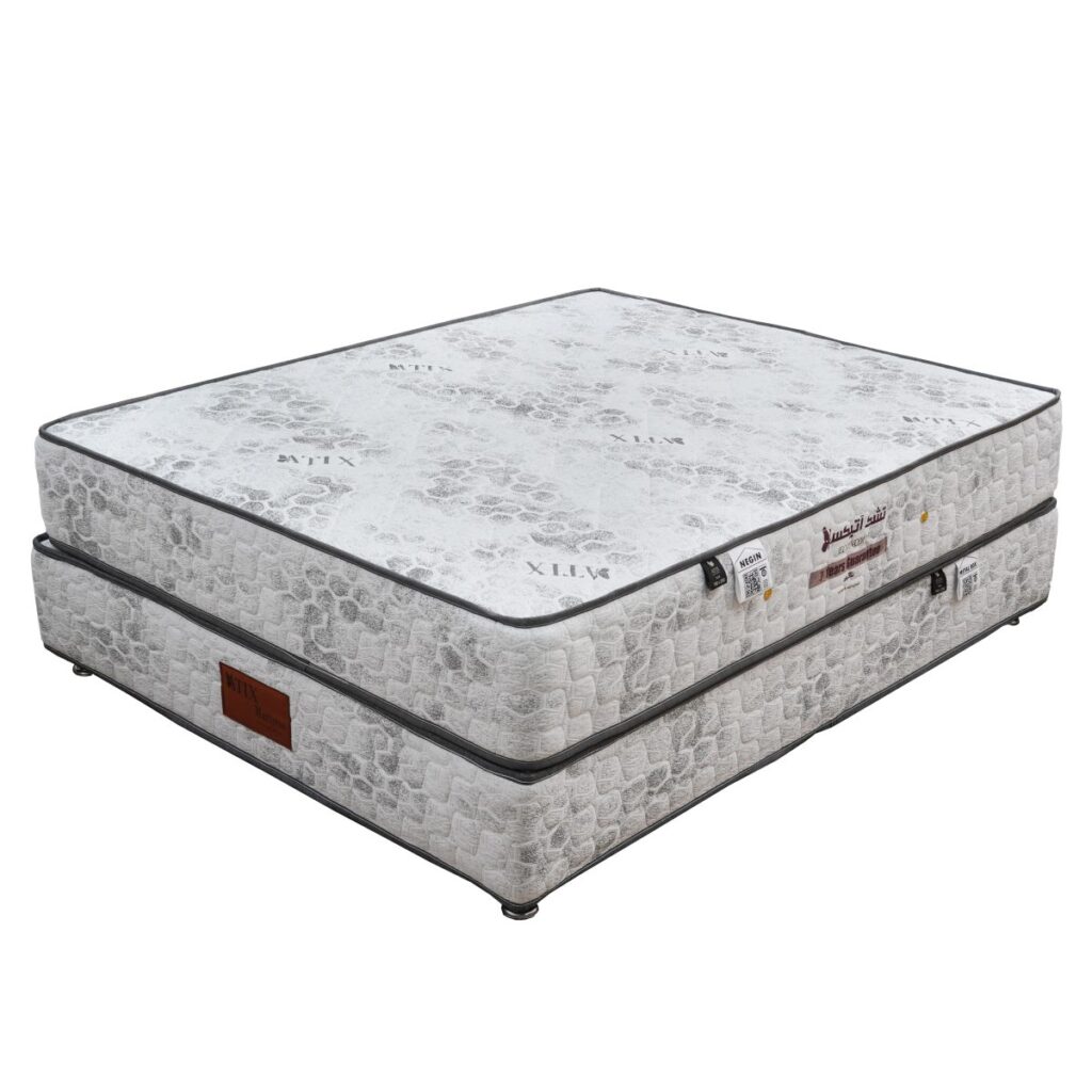 تشک ضد تعریق آتیکس مدل نگین با ارتفاع 28 سانتی‌متر و رویه گردبافت