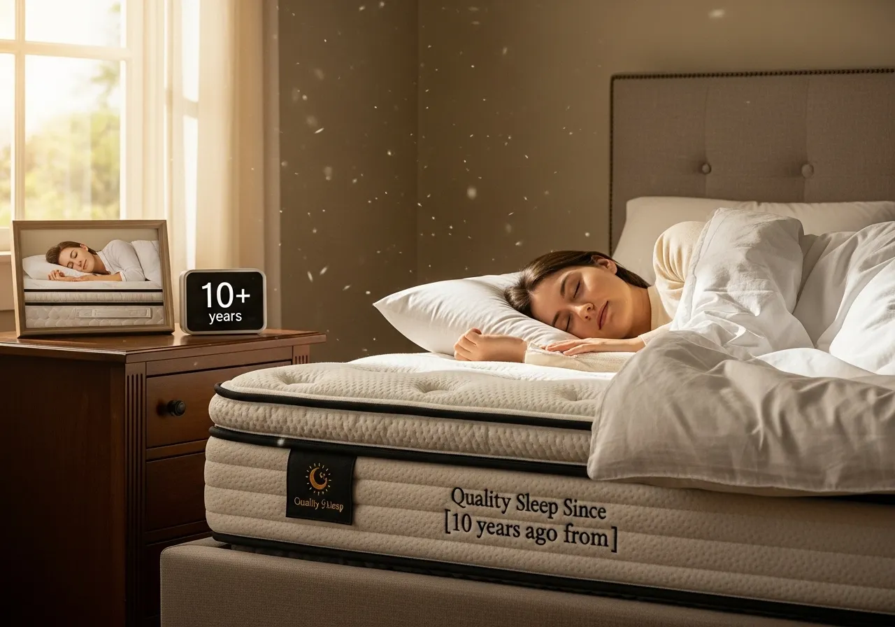 راهنمای کامل مدیریت هزینه و بودجهبندی جهیزیه: چگونه خریدی هوشمندانه داشته باشیم؟ 4 تشک باکیفیت در یک اتاق، با نمایشگر دوام بیش از 10 سال، نشاندهنده ارزش سرمایهگذاری بلندمدت