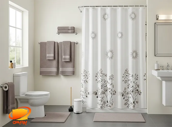 گرافیک زیبا و شیک از چک لیست کامل جهیزیه عروس، شامل اقلام ضروری اتاق خواب و آشپزخانه