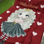 روتختی دختر موفرفری رنگ قرمز