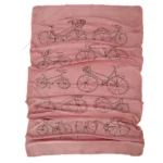 حوله استخری نانو طرح دوچرخه رنگ گلبهی