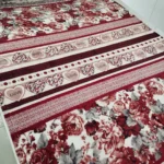 پتو ژله ای یک نفره سبک طرح سه