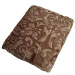 پتو یک نفره شادیلون رنگ نسکافه ای