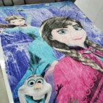 پتو ژله ای عروسکی طرح السا و آنا