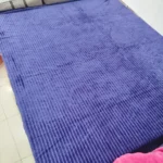 پتو ژله ای دو نفره پلیسه رنگ بنفش