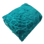 پتو گلبافت دو نفره رنگ کله غازی