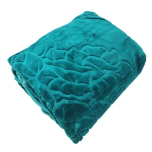 پتو گلبافت دو نفره رنگ کله غازی