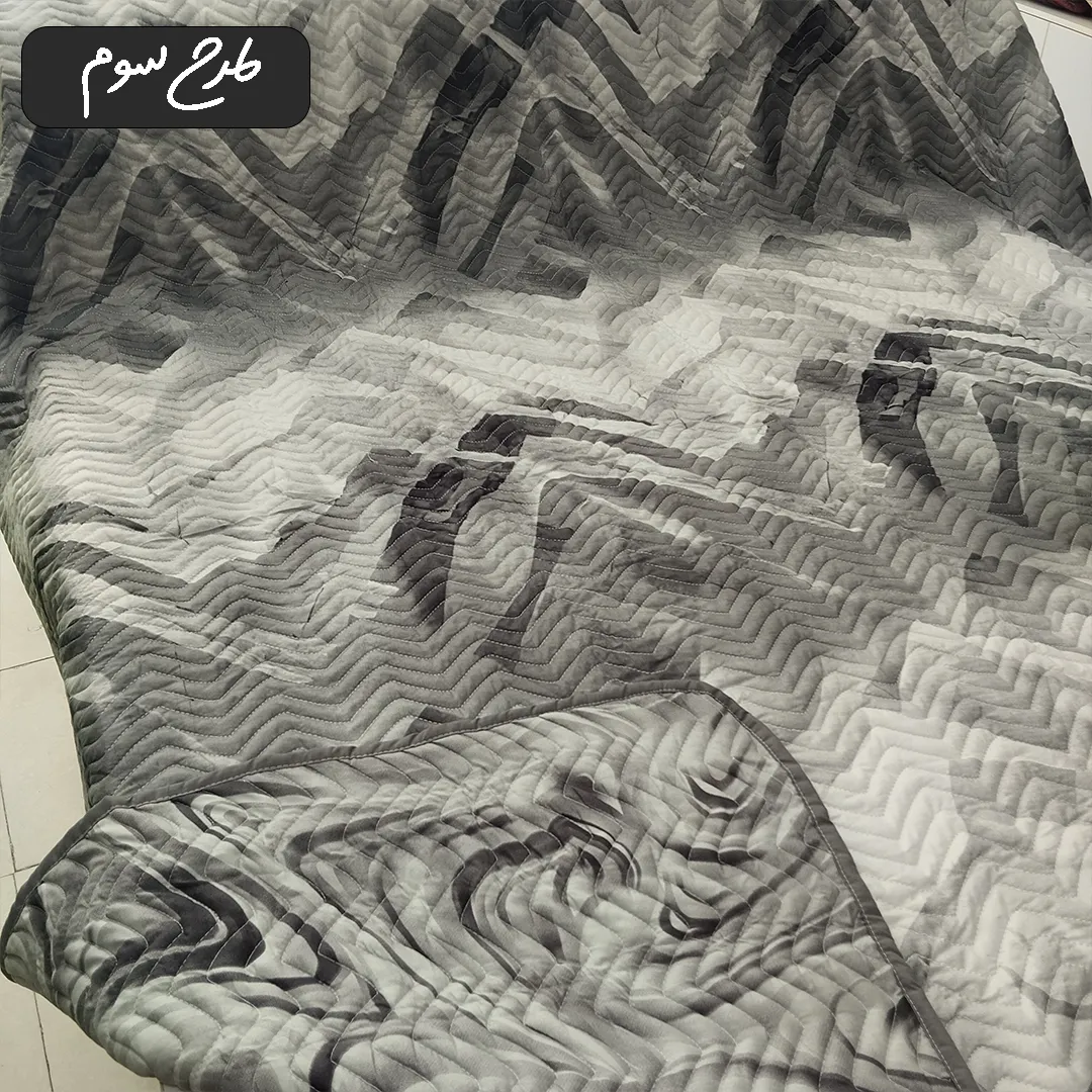 سرویس روتختی دو نفره پنبه دوزی طرح سوم