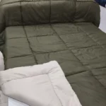 سرویس روتختی دو نفره 6تکه یشمی/کرمی کدc2