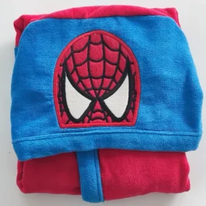 حوله پالتویی کودک بالاست مدل مرد عنکبوتی سایز 90