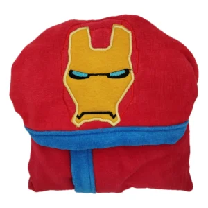 حوله پالتویی کودک بالاست طرح مرد آهنی سایز 60